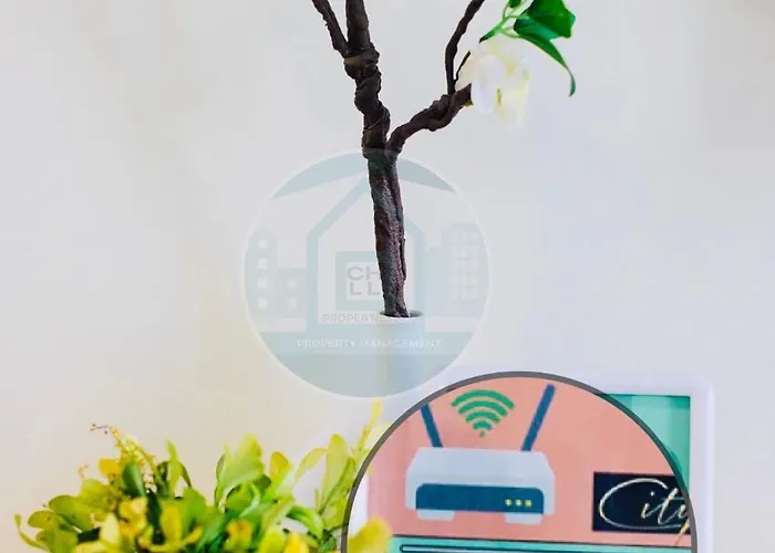 Urban Chic At Ayala Business Park - Fast Wi-fi Netflix Appartement *