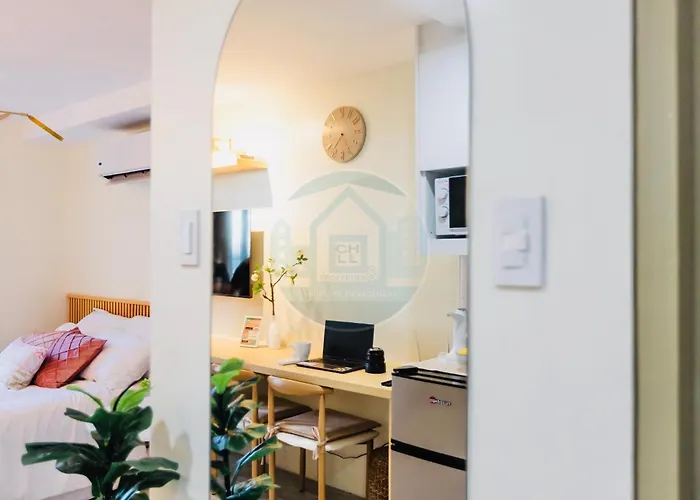 Urban Chic At Ayala Business Park - Fast Wi-fi Netflix Appartement *